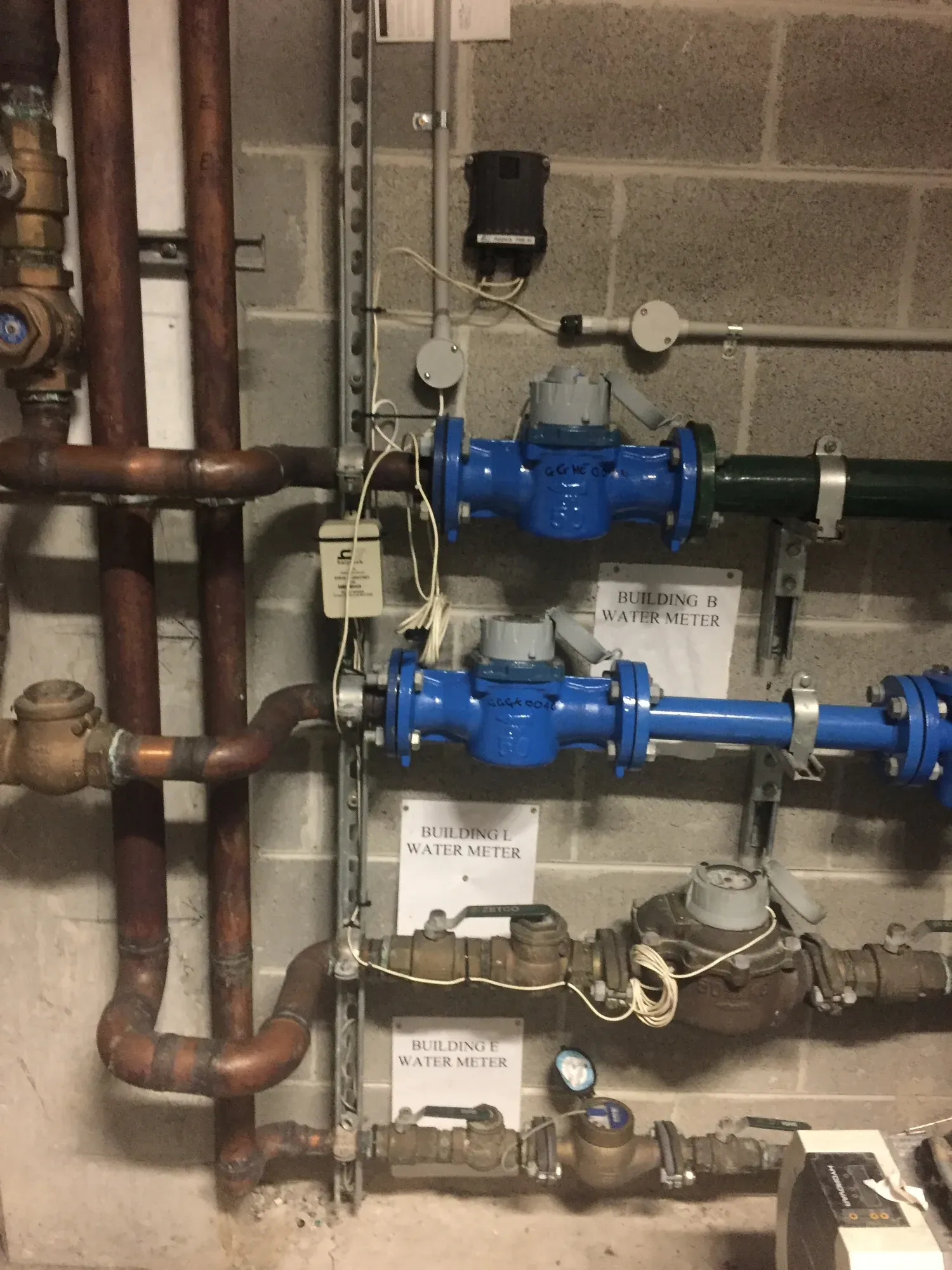 Utility sub-metering and building services