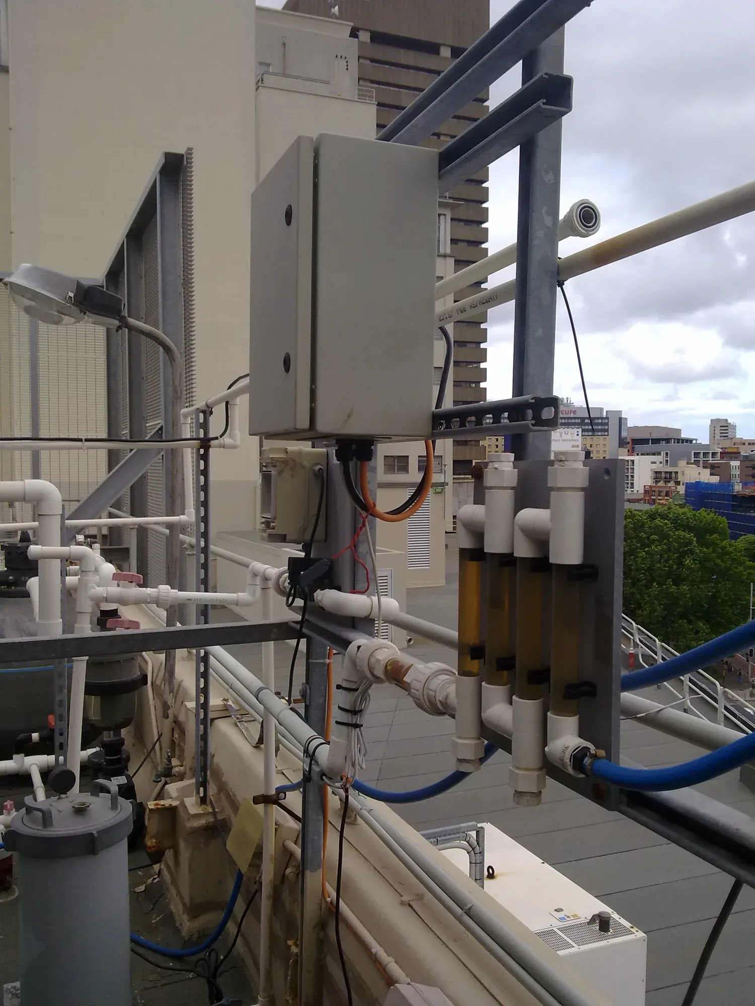 Industrial and water treatment monitoring