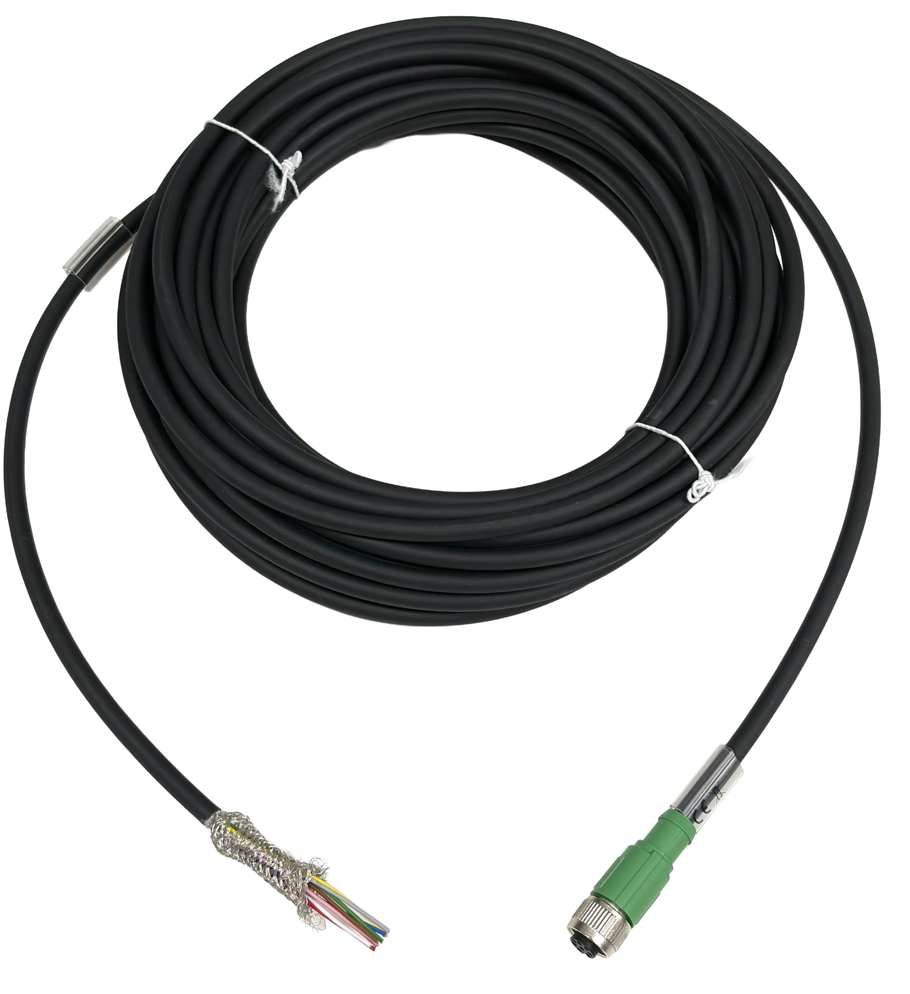 Halytech Borewatch M12 input cable with 8-pin M12 connector
