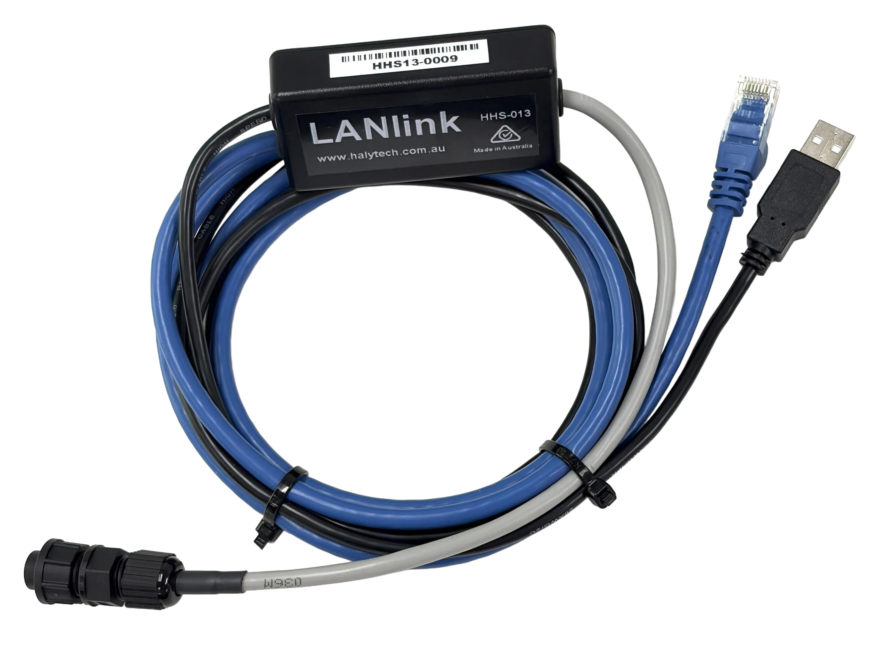 Halytech LANlink USB and Ethernet Y-cable