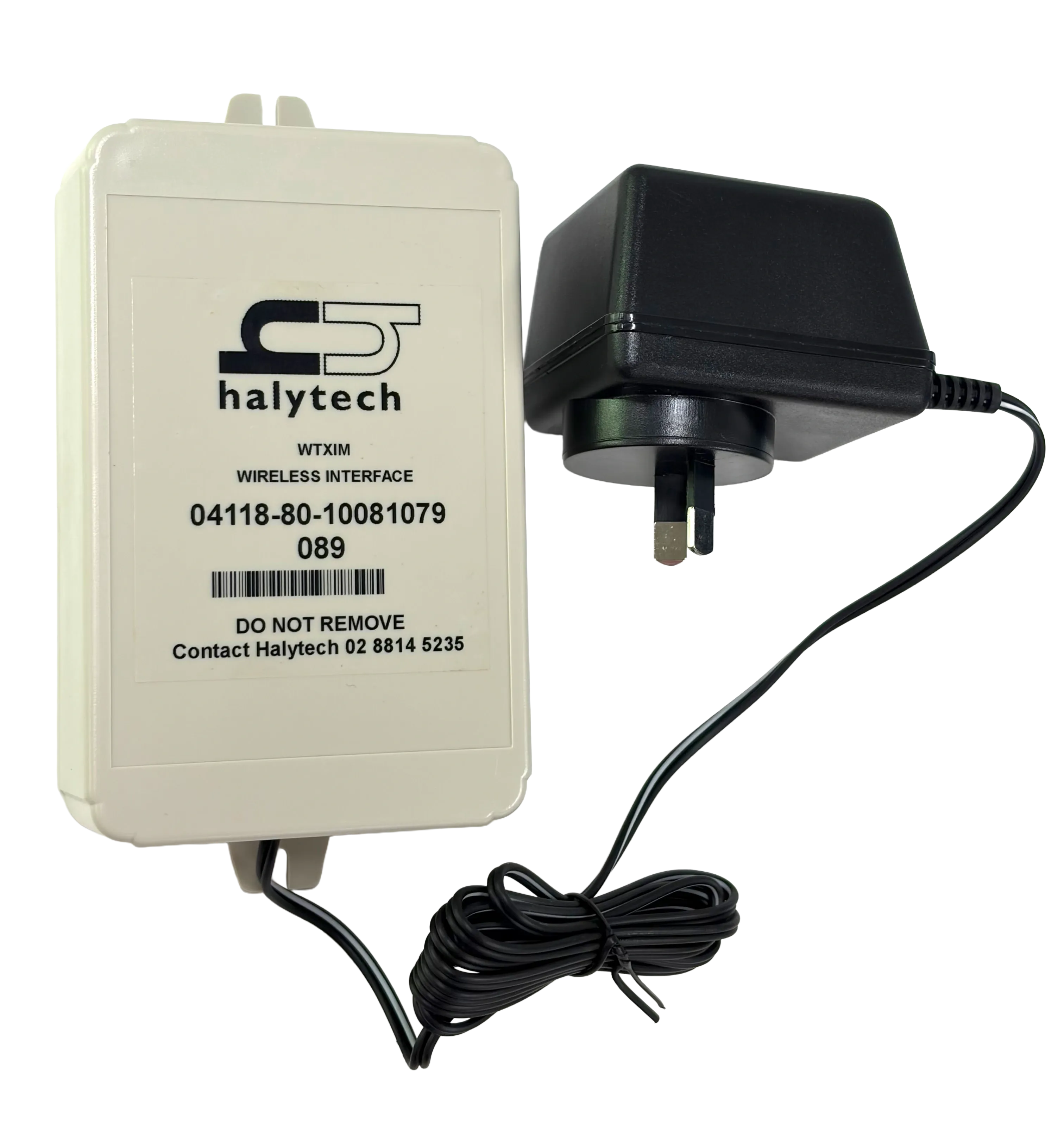 Halytech Indoor Mains Powered wireless transmitter (HRF-007) with power supply